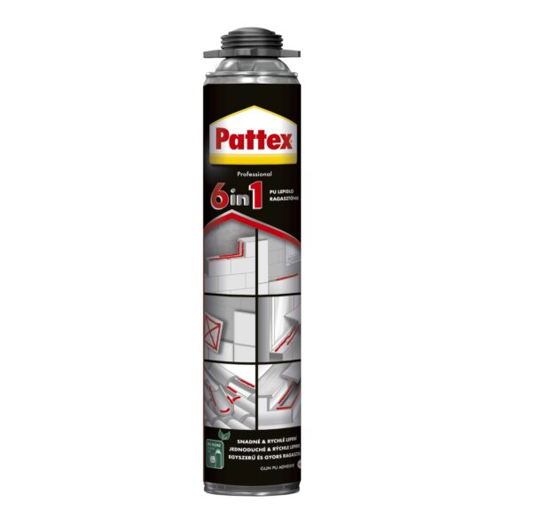 Pattex 6v1 PU lepidlo, 750 ml