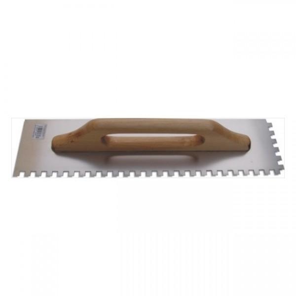 Hladítko nerez 480 mm zubové
8×8