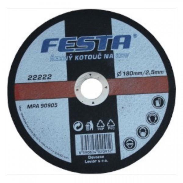 Kotúč rezný na
kov 230×1,6 – 22255