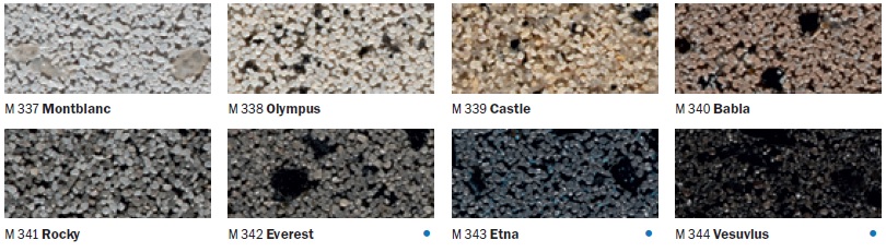 Odtiene Baumit Mosaik Life