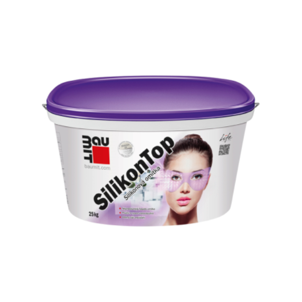 Baumit SilikonTop – silikónová fasádna omietka, 25kg