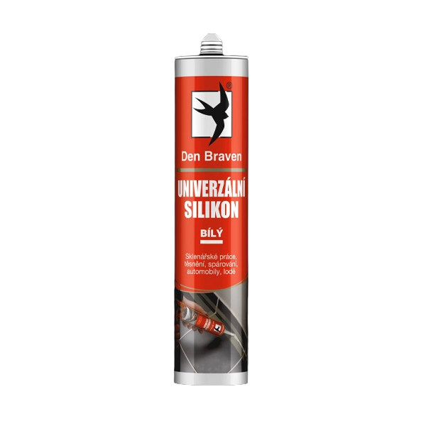 Den Braven Univerzálny silikón – transparentný, 280ml