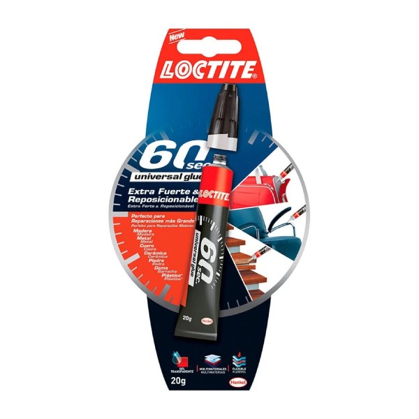Loctite 60 sekúnd – rýchle univerzálne lepidlo, 20g