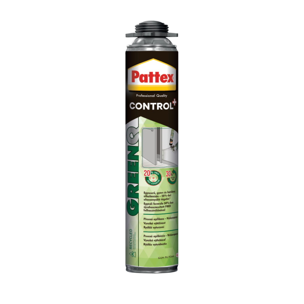 Pattex GreenQ – pištoľová EKO pena, 750ml