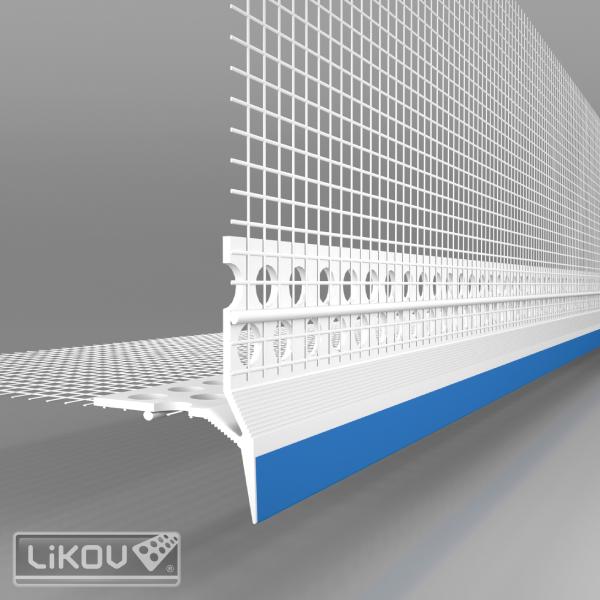 Nadokenný
odkvapový Layerov profil VLTU priznaný – 2.5m