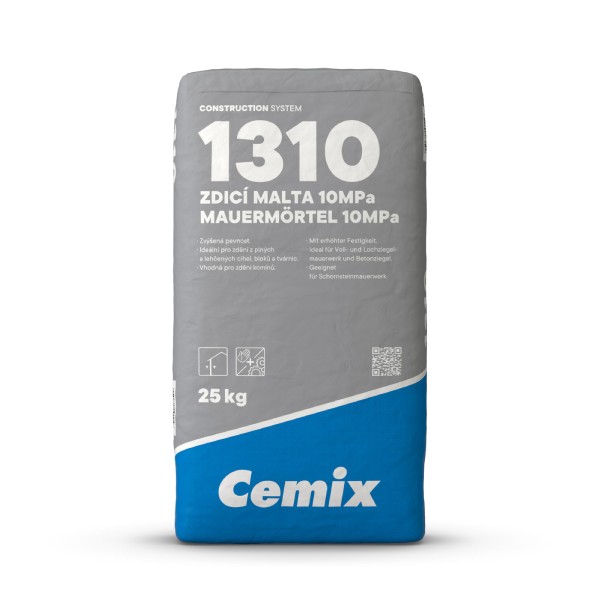 Cemix 1310 – Murovacia malta 10 MPa, 25kg