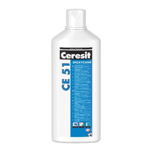 CERESIT CE 51 Epoxyclean – čistič epoxidových škárovacích hmôt, 1L